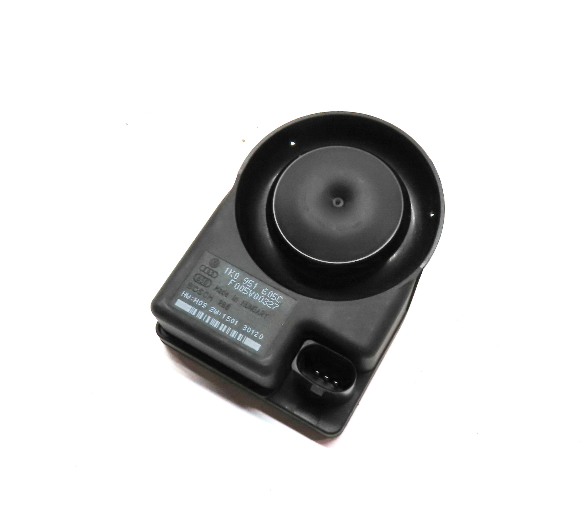 2013 AUDI Q5 (B8 8R) VEHICLE SECURITY ALERT ALARM SIREN HORN LOUD SPEAKER — exact item pictured